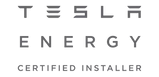 Tesla Energy Certified Installer